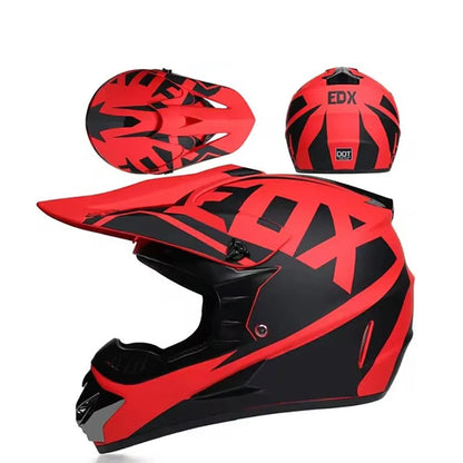 Casque moto cross enfant 6 ans - Helmetix RDX 75