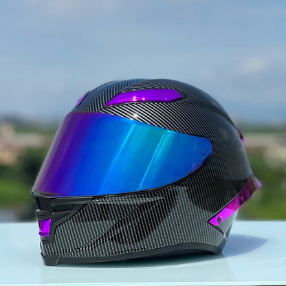 Casque moto intégral carbone - Helmetix VIG 100