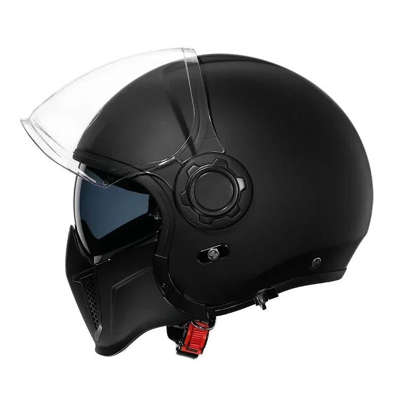Casque moto vintage modulable - Helmetix CYB 1898
