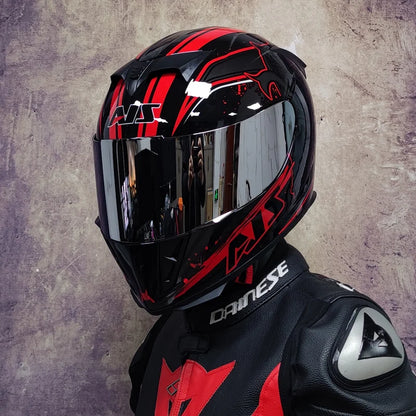 Casque intégral pour moto - Helmetix MX 254