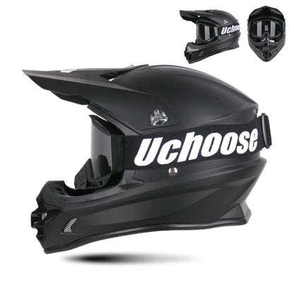 Casque moto cross noir - Helmetix MP 73