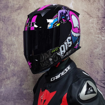 Casque intégral pour moto - Helmetix MX 254