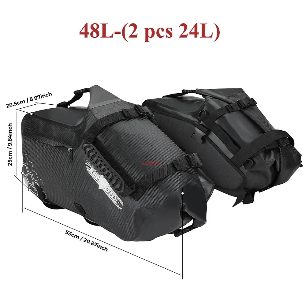 Sacoche cavalière moto - Helmetix GTX 256 Yamaha YZ450F WR250F for Honda CRF450R CRF300L...