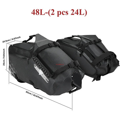 Sacoche cavalière moto - Helmetix GTX 256 Yamaha YZ450F WR250F for Honda CRF450R CRF300L...
