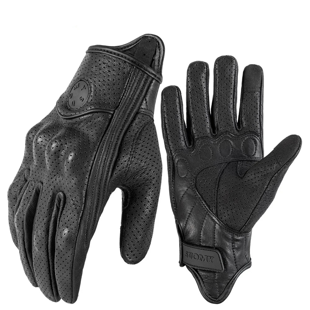 Gant moto cuir homme et femme  - CQR 87