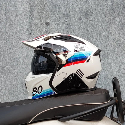 Casque moto vintage integral - Helmetix IPLM 56