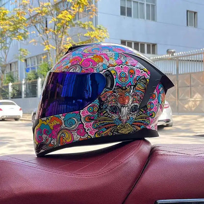 Casque moto femme intégral - Helmetix MX 450