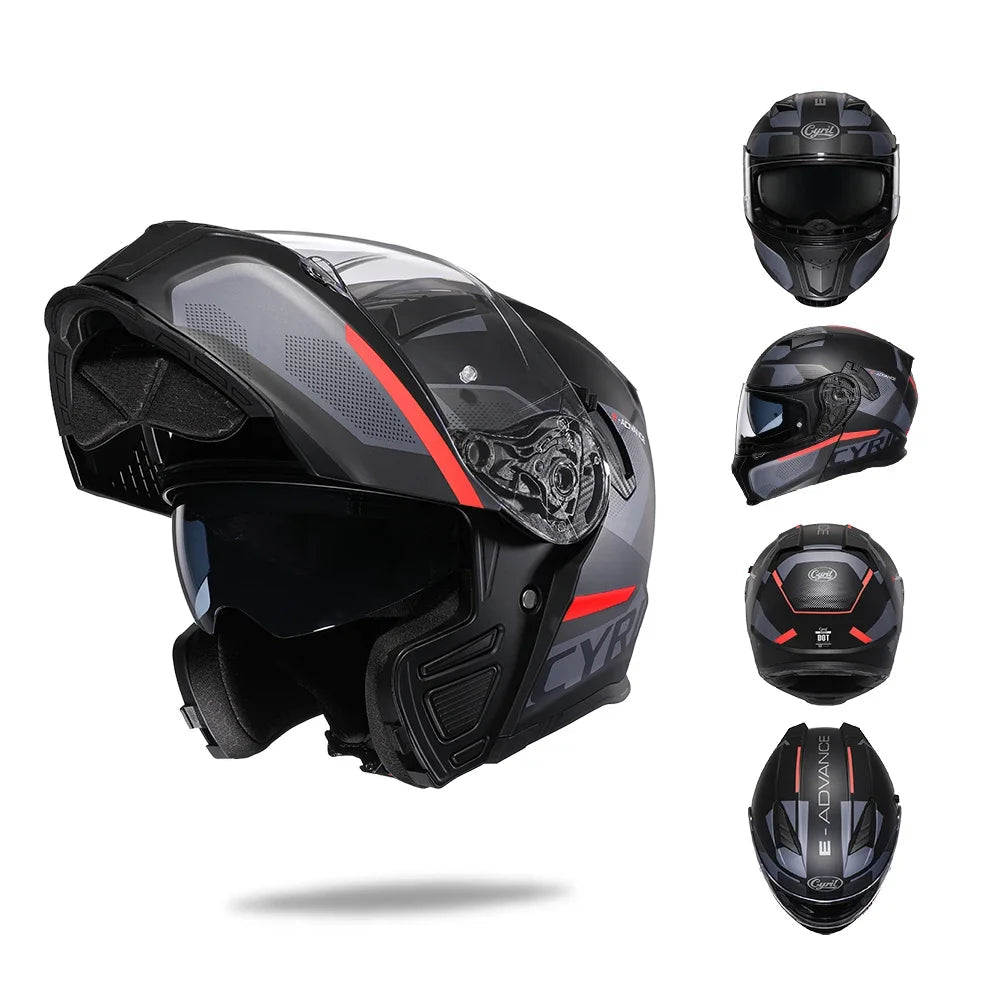 Casque modulable moto homme - Helmetix F10