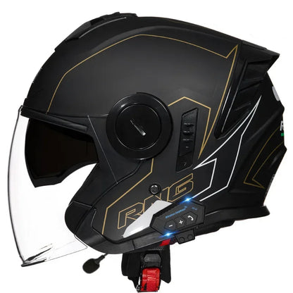 Casque moto jet bluetooth - Helmetix PSP 26