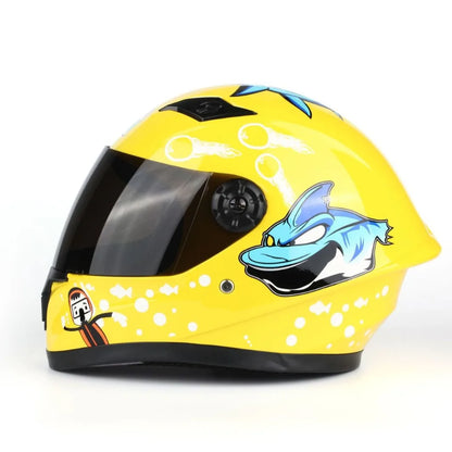 Casque moto cross enfant 3 ans à 7 ans  - Helmetix RNG 563