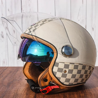 Casque jet moto femme - Helmetix LT 7820