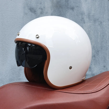 Casque moto vintage femme - Helmetix BGX 788