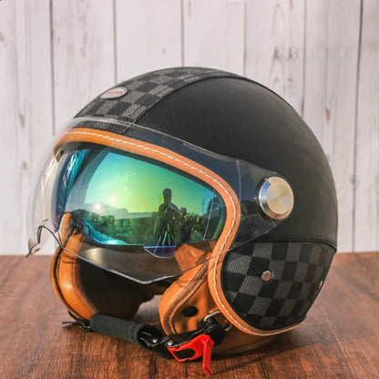 Casque jet moto femme - Helmetix LT 7820