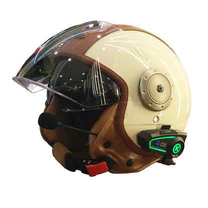 casque moto intercom / Vintage - helmetix BGX 986
