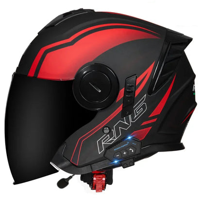 Casque moto jet bluetooth - Helmetix PSP 26