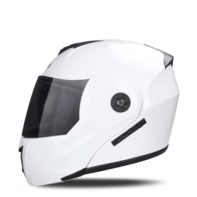 Casque moto blanc modulable - Helmetix WX 99