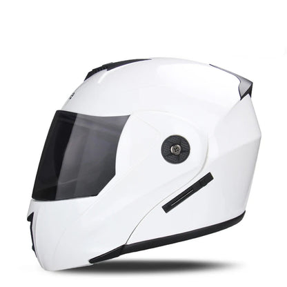 Casque moto blanc modulable - Helmetix WX 99