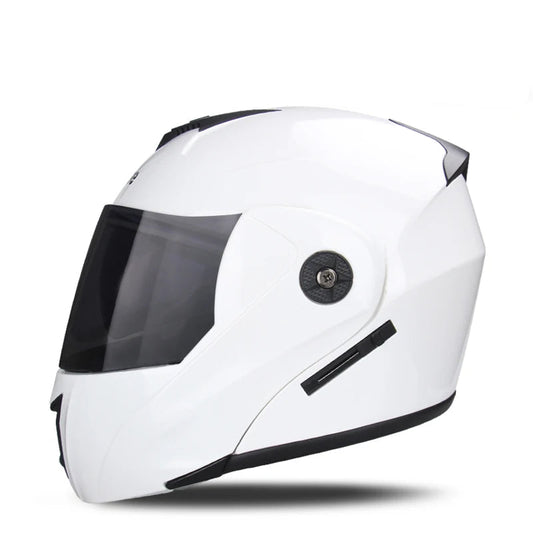 Casque moto blanc modulable - Helmetix WX 99
