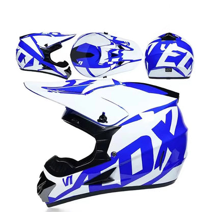 Casque moto cross enfant 6 ans - Helmetix RDX 75