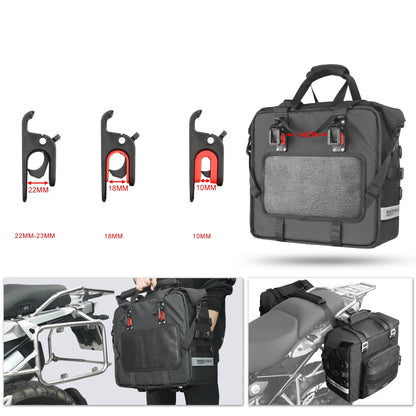 Sacoche moto cavalière (latérale) - Helmetix DBX 871