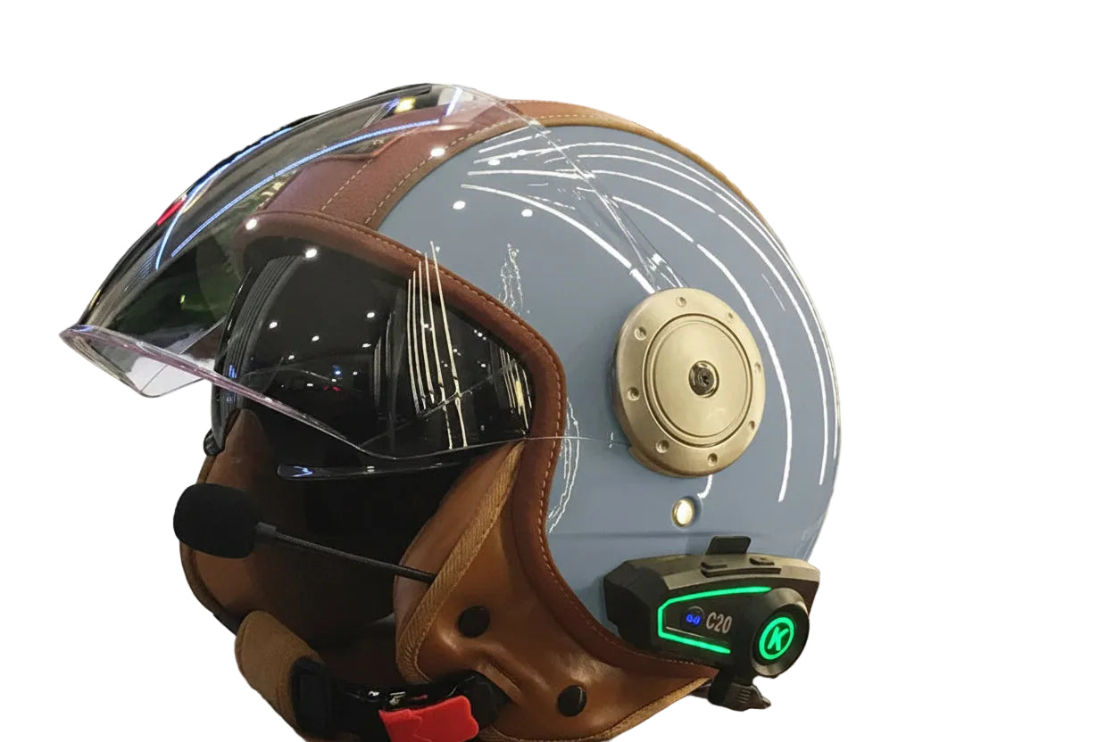casque moto intercom / Vintage - helmetix BGX 986