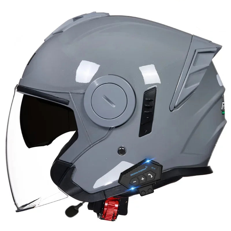 Casque moto jet bluetooth - Helmetix PSP 26
