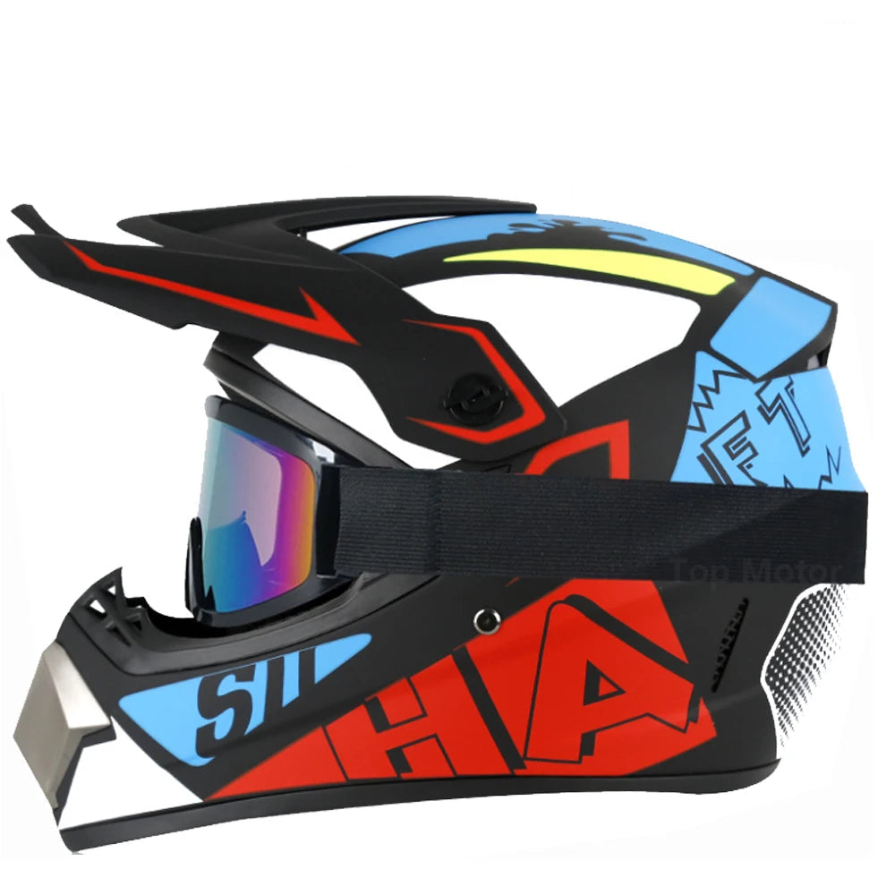 Casque moto cross adulte - Helmetix SPX 95
