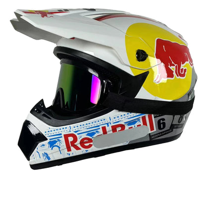 Casque moto cross enfant 6 ans - Helmetix RDX 75