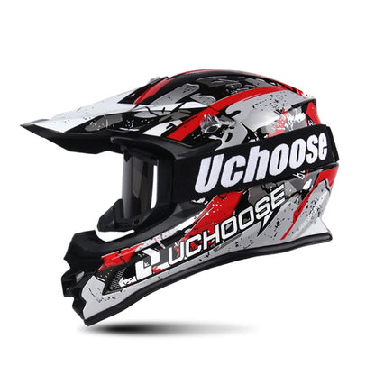 Casque moto cross noir - Helmetix MP 73
