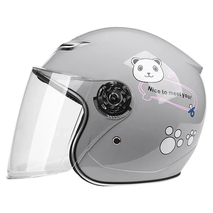 Casque moto enfant homologué - Helmetix RMJ 235