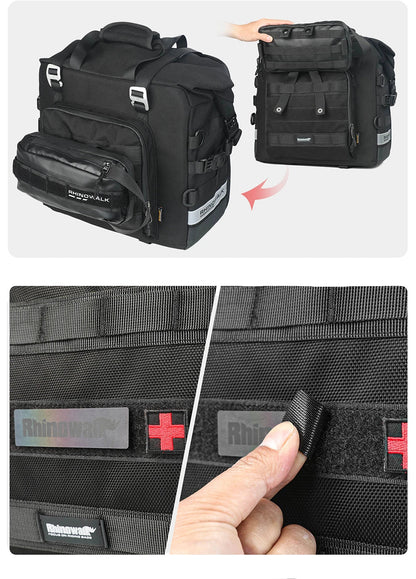 Sacoche moto cavalière (latérale) - Helmetix DBX 871