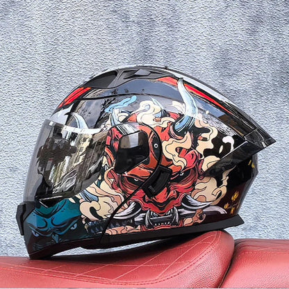 Casque moto modulable avec intercom intégré - Helmetix OKM 410