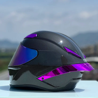 Casque moto intégral carbone - Helmetix VIG 100