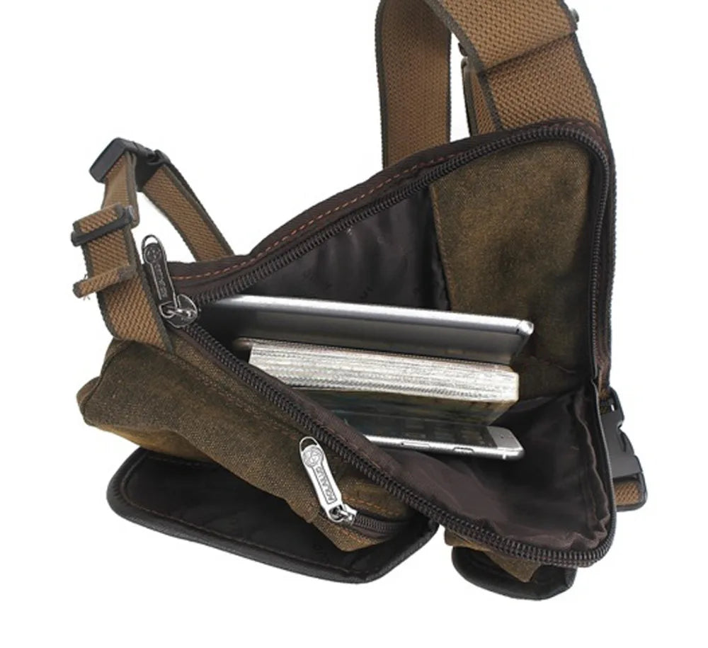 Sacoche moto jambe - Helmetix NHK 885