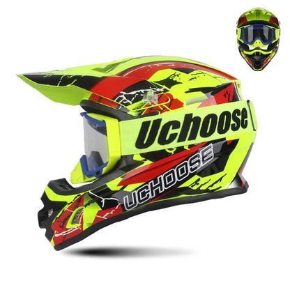 Casque moto cross noir - Helmetix MP 73