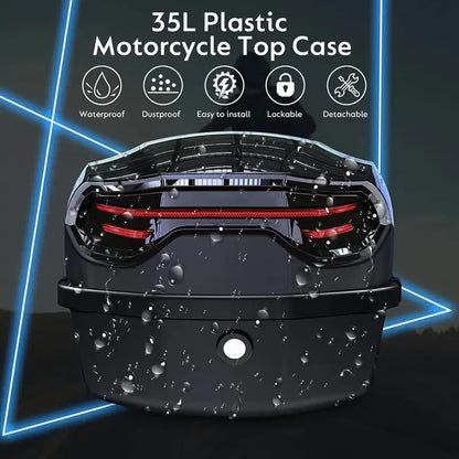 Top case scooter 125,50cc - Helmetix MQS 58