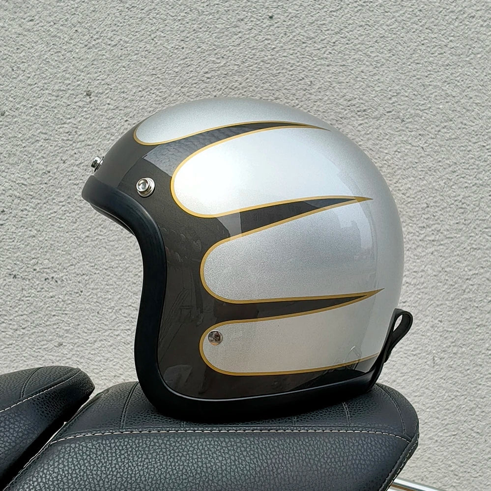 Casque moto style vintage - Helmetix TM 700