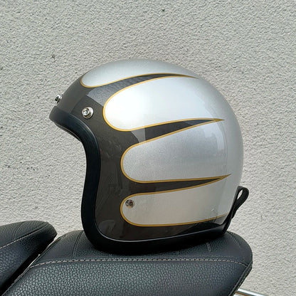 Casque moto style vintage - Helmetix TM 700