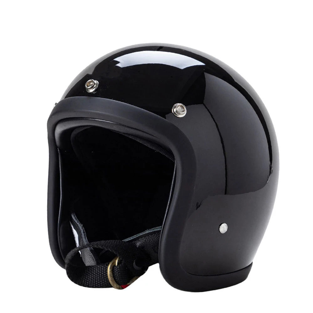 Casque moto blanc vintage - Helmetix BKL 1852