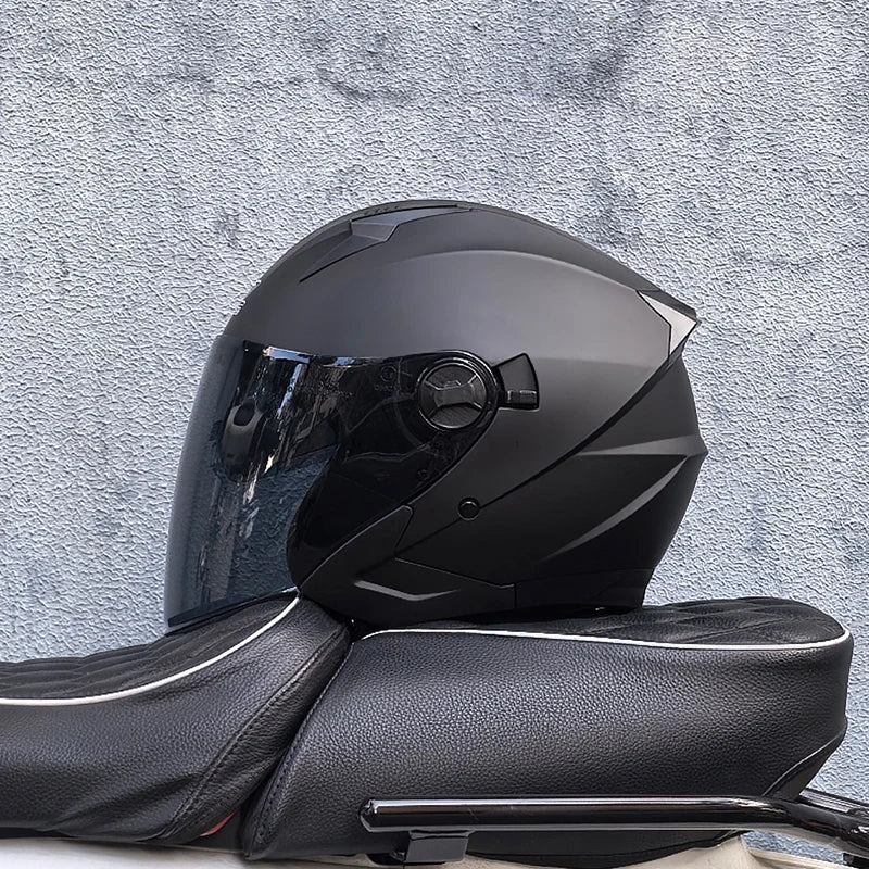 Casque moto jet homme - Helmetix PS 98