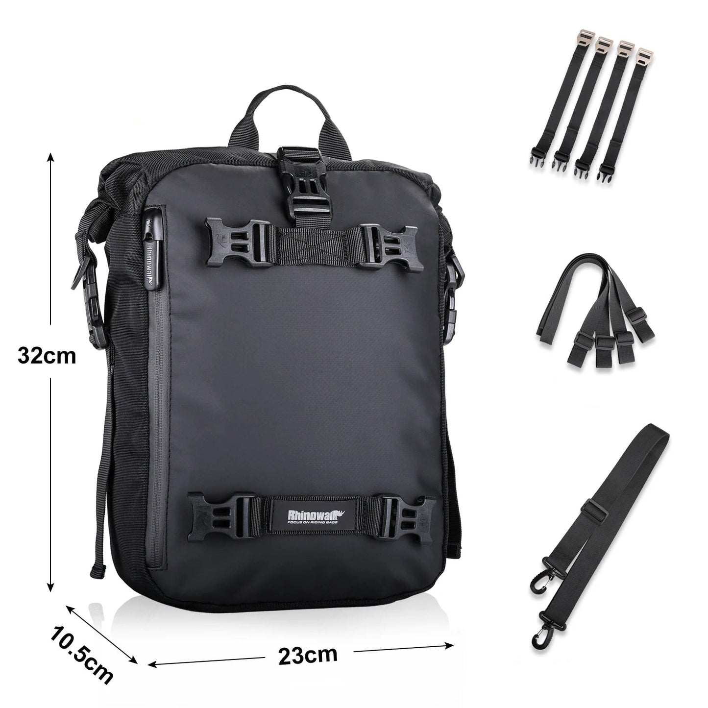 Sacoche réservoir moto - Helmetix HIM 89