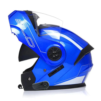 Casque moto modulable bluetooth - Helmetix B10