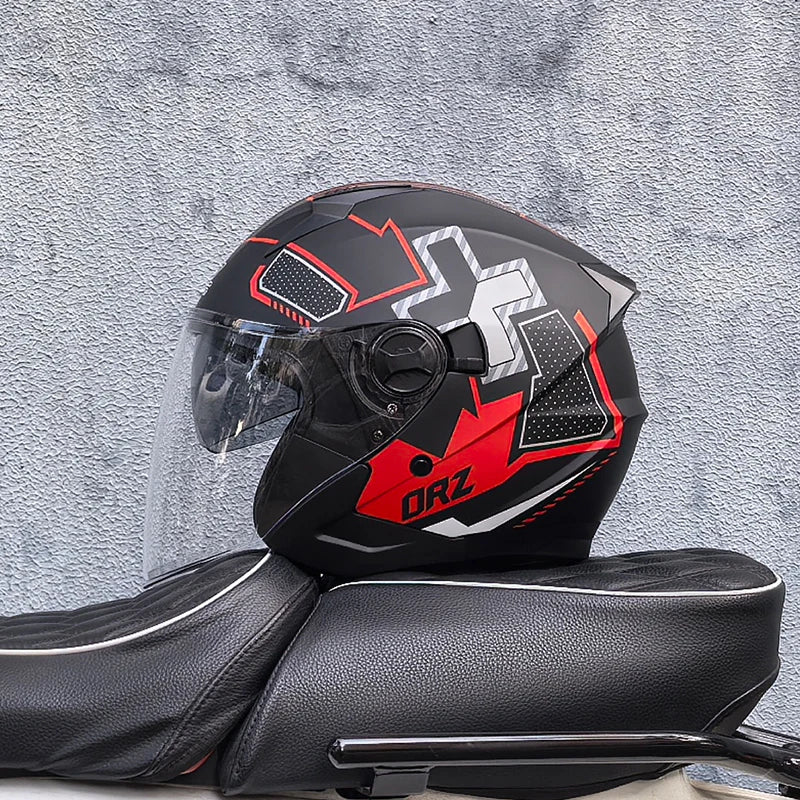 Casque moto jet homme - Helmetix PS 98
