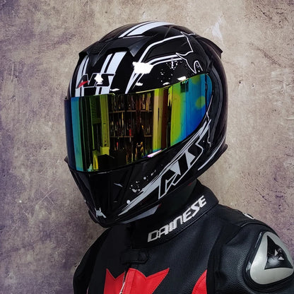 Casque intégral pour moto - Helmetix MX 254