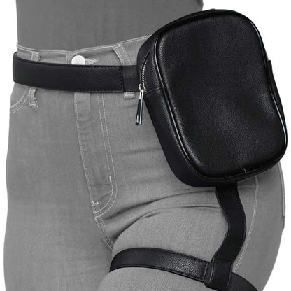 Sacoche de jambe moto femme - Helmetix CN5
