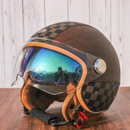 Casque jet moto femme - Helmetix LT 7820