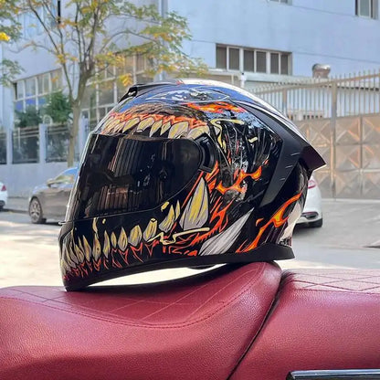 Casque moto femme intégral - Helmetix MX 450