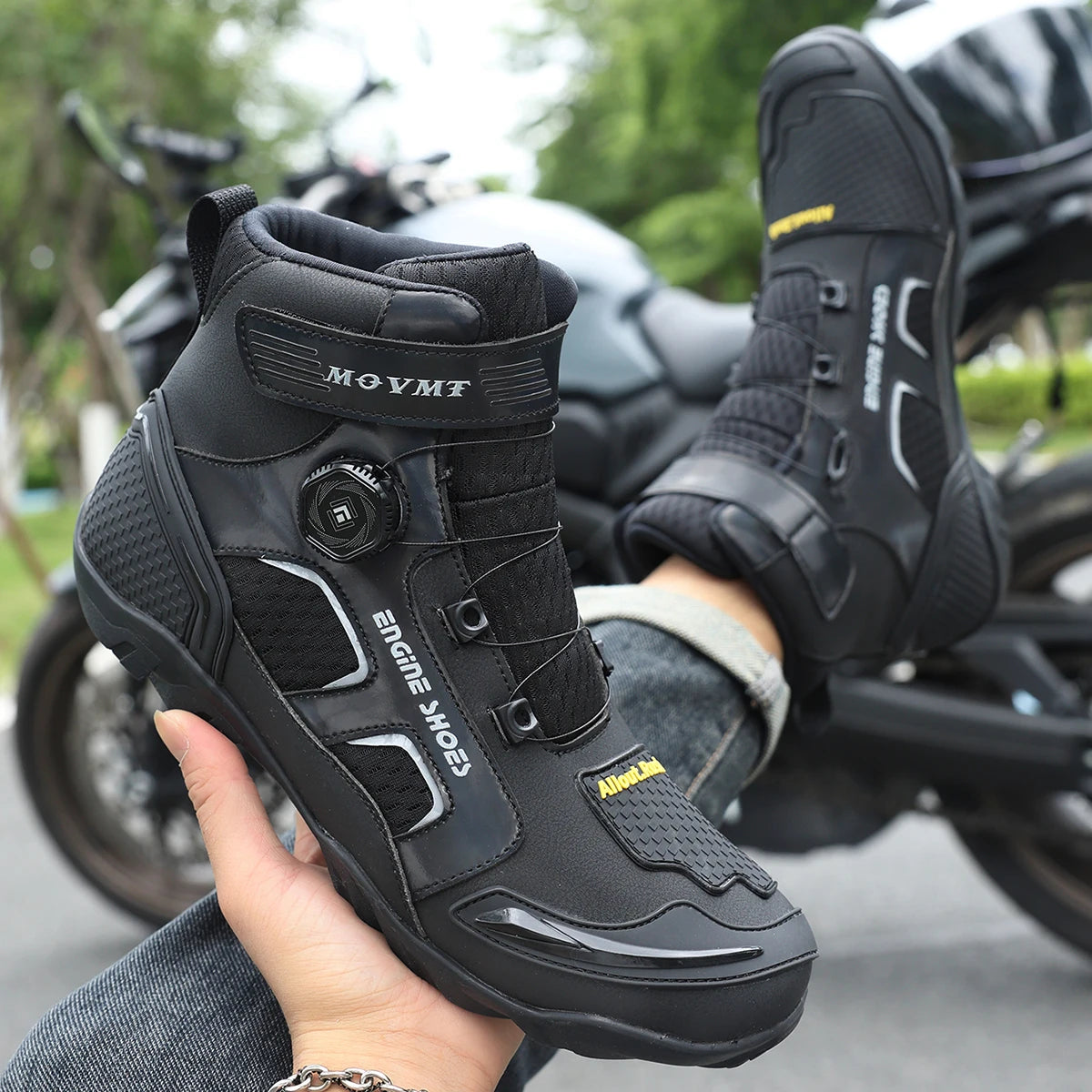 Demi bottes moto homme - CJM 12