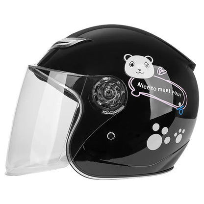 Casque moto enfant homologué - Helmetix RMJ 235