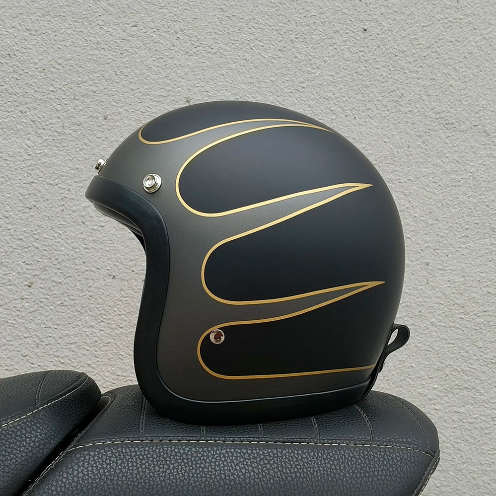 Casque moto style vintage - Helmetix TM 700